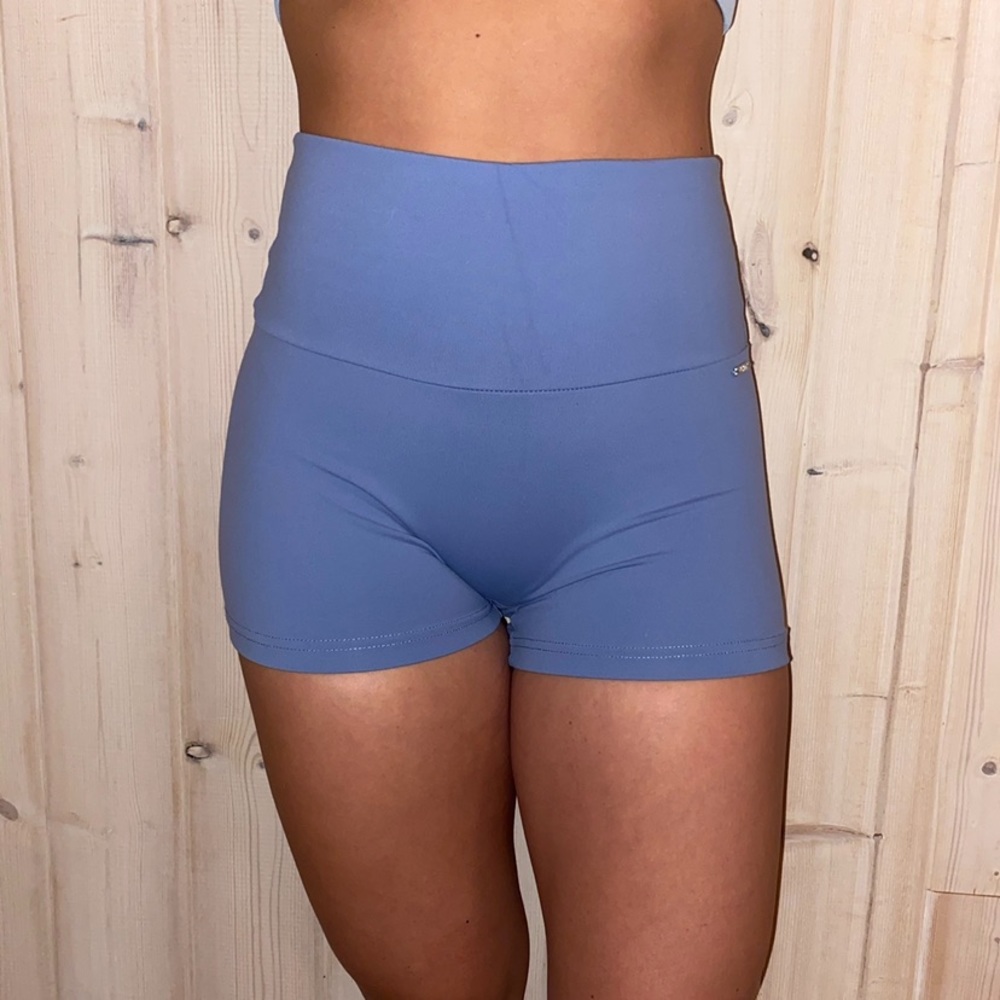 Echt Force Scrunch Shorts - Blue